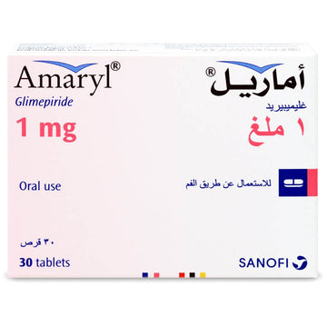 AMARYL 1mg Tabs 30'S